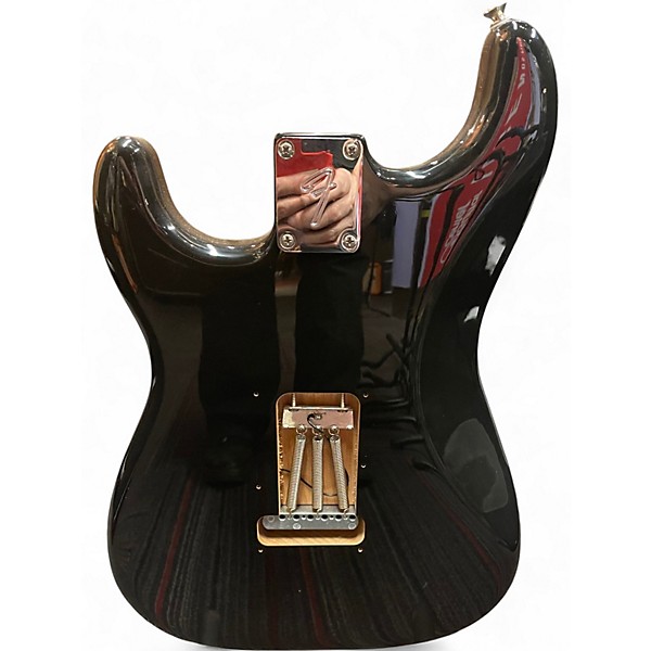 Used Fender Player II Stratocaster Maple Fingerboard Limited-Edition Black Solid Body Electric Guitar