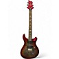 Used 2024 PRS SE Custom 24 Electric Guitar Charcoal Cherry Burst Solid Body Electric Guitar thumbnail