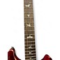 Used 2024 PRS SE Custom 24 Electric Guitar Charcoal Cherry Burst Solid Body Electric Guitar
