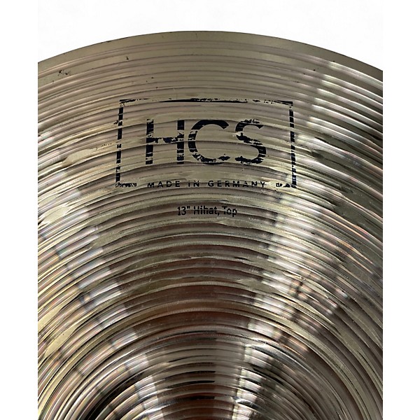 Used MEINL 13in HCS Hi Hat Top Cymbal