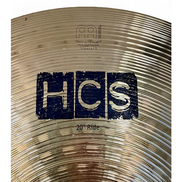 Used MEINL 20in HCS Ride Cymbal