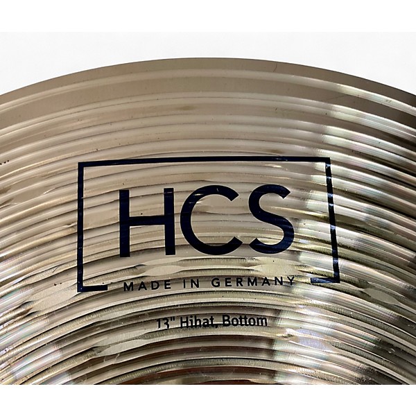 Used MEINL 13in HCS Hi Hat Bottom Cymbal
