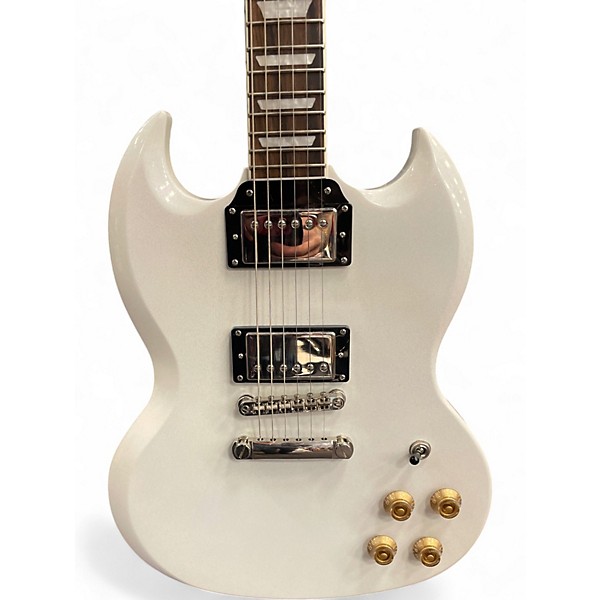Used Epiphone SG Muse  Snow White Solid Body Electric Guitar