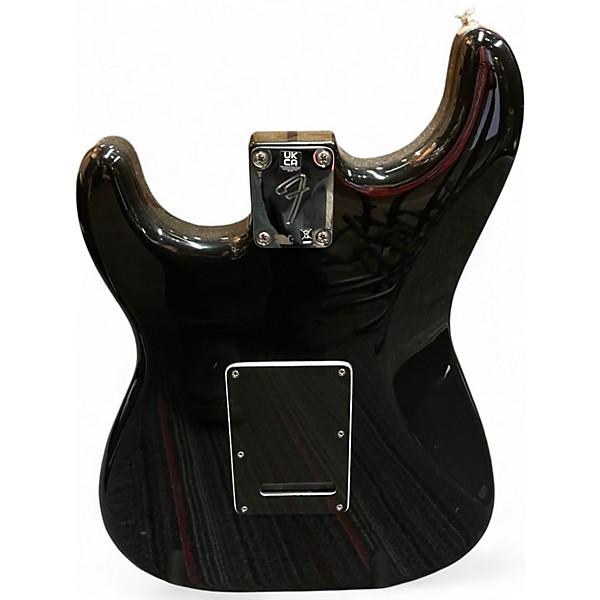 Used Fender PLAYER SERIES LIMITED EDITION STRATOCASTER Black Solid Body Electric Guitar