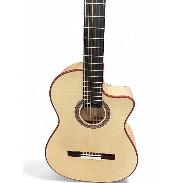 Used Cordoba Fusion 12 WHITE SANDS Classical Acoustic Electric Guitar