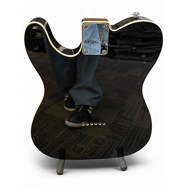 Used ESP LTD RON WOOD Black Solid Body Electric Guitar