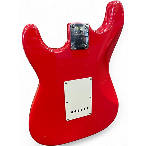 Used Squier Affinity Stratocaster Dakota Red Solid Body Electric Guitar