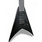 Used Jackson King V JS22-7 Black Solid Body Electric Guitar
