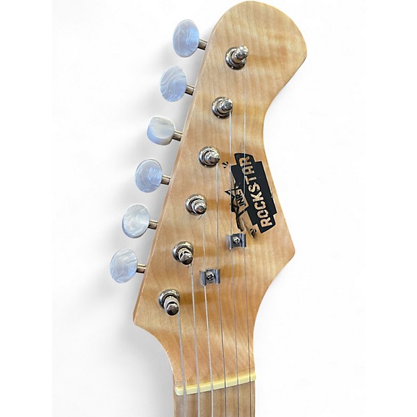 Used Jnr ROCKSTAR RED Solid Body Electric Guitar