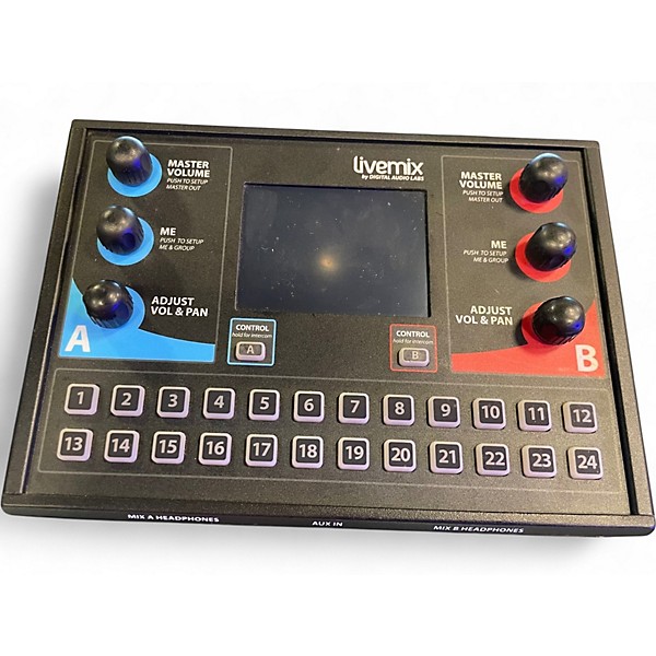 Used DIGITAL AUDIO LABS LiveMix Pro and CS DUO Digital Mixer