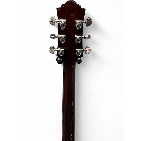 Used Guild f47ce Natural Acoustic Electric Guitar