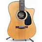 Used Fender CD100CE Natural Acoustic Electric Guitar