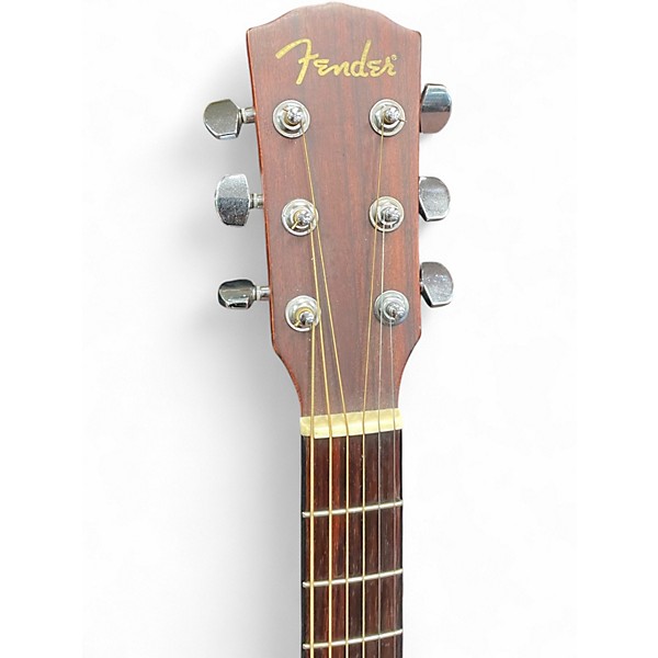 Used Fender CD100CE Natural Acoustic Electric Guitar