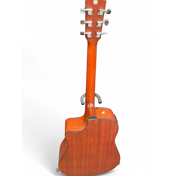 Used Fender CD100CE Natural Acoustic Electric Guitar