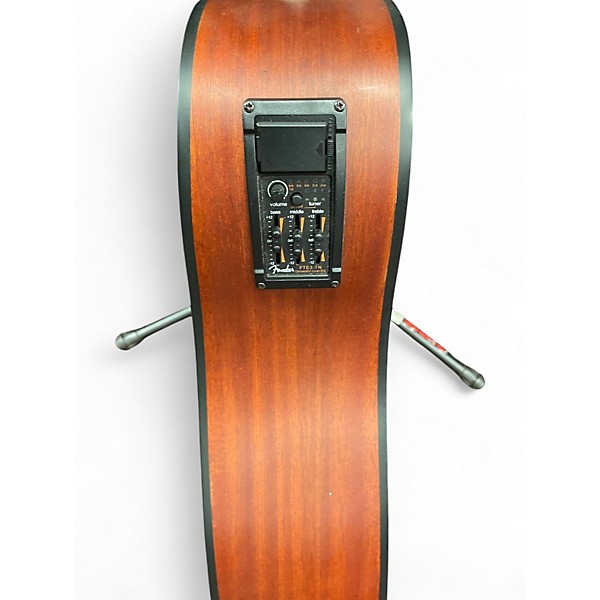 Used Fender CD100CE Natural Acoustic Electric Guitar