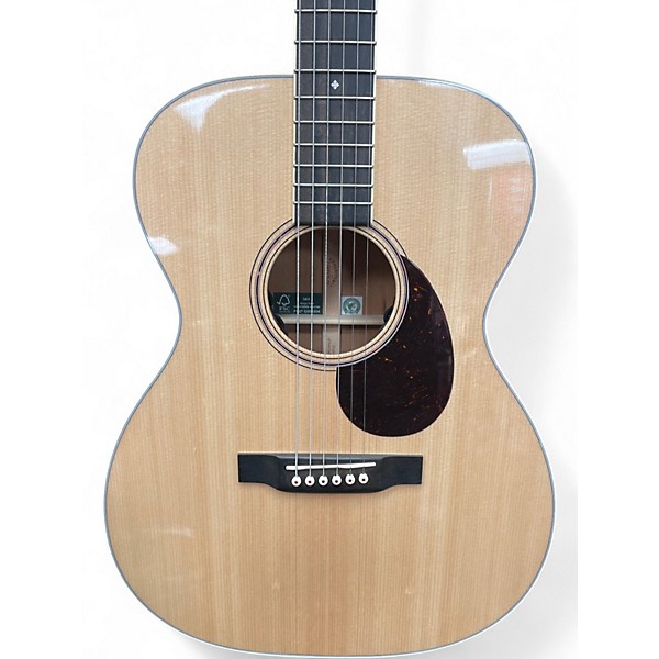 Used Martin OM CHERRY Natural Acoustic Electric Guitar