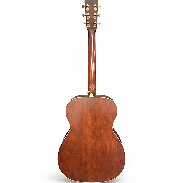 Used Martin OM CHERRY Natural Acoustic Electric Guitar