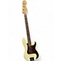 Used Fender mexican preCISIONbass Cream Electric Bass Guitar thumbnail