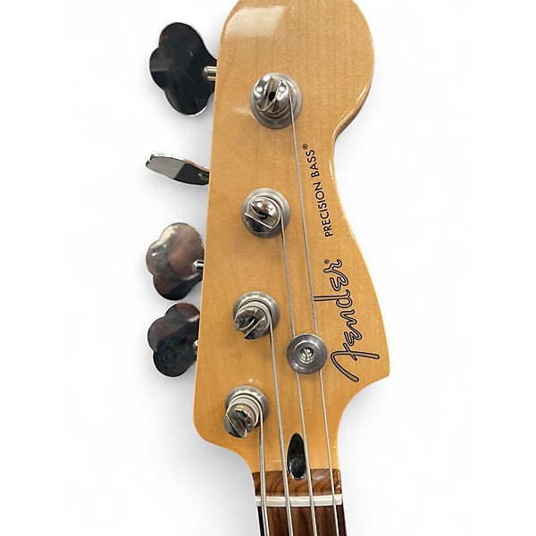 Used Fender mexican preCISIONbass Cream Electric Bass Guitar