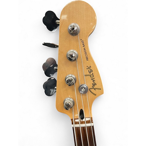 Used Fender mexican preCISIONbass Cream Electric Bass Guitar