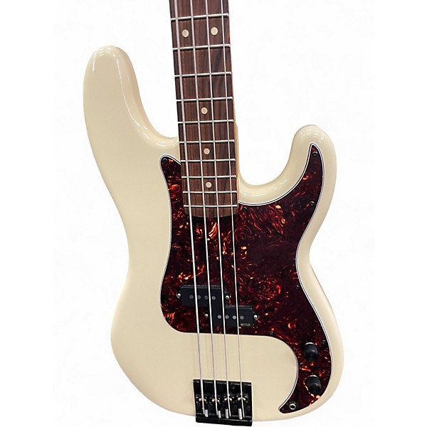 Used Fender mexican preCISIONbass Cream Electric Bass Guitar