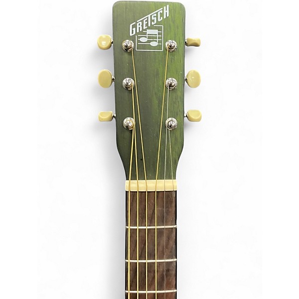 Used Gretsch Guitars 4520 Apple Green Acoustic Guitar