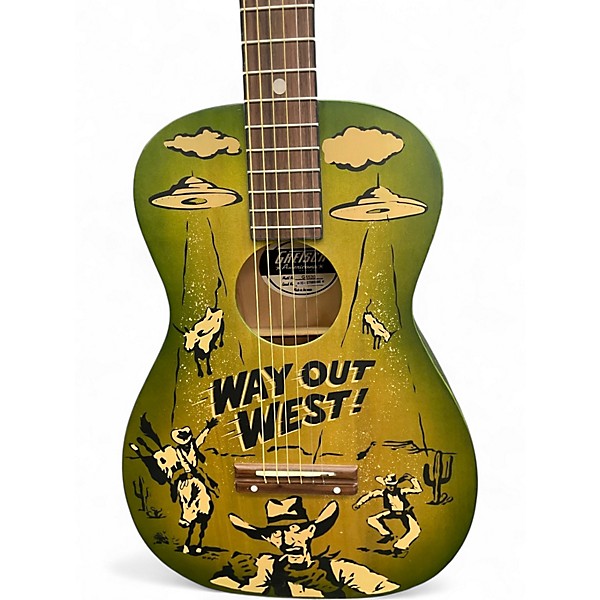 Used Gretsch Guitars 4520 Apple Green Acoustic Guitar