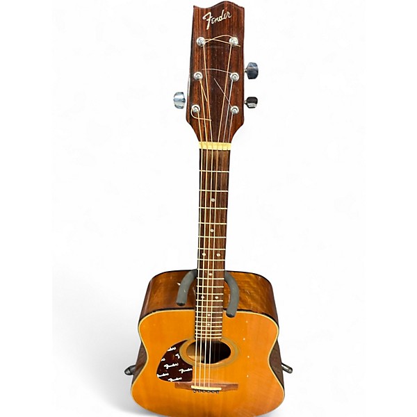 Used Fender F-210 LH Natural Acoustic Guitar