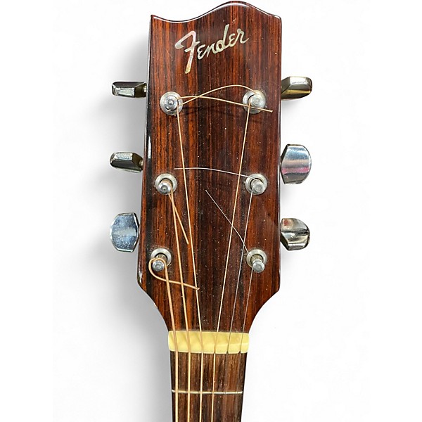 Used Fender F-210 LH Natural Acoustic Guitar