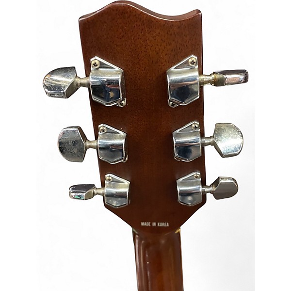 Used Fender F-210 LH Natural Acoustic Guitar