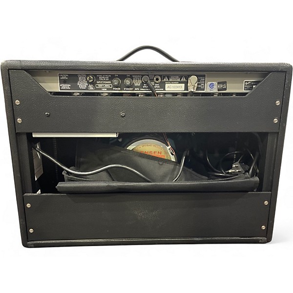 Used 2012 Fender Vintage Reissue '65 Deluxe Reverb Guitar Combo Amp - Black Tube Guitar Combo Amp