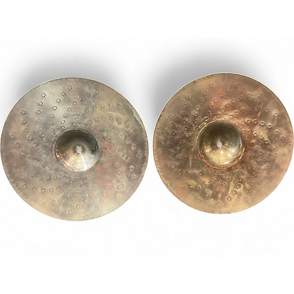 Used Zildjian 14in Z Custom Hi Hat Pair Cymbal