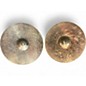 Used Zildjian 14in Z Custom Hi Hat Pair Cymbal