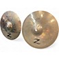 Used Zildjian 14in Z Custom Hi Hat Pair Cymbal