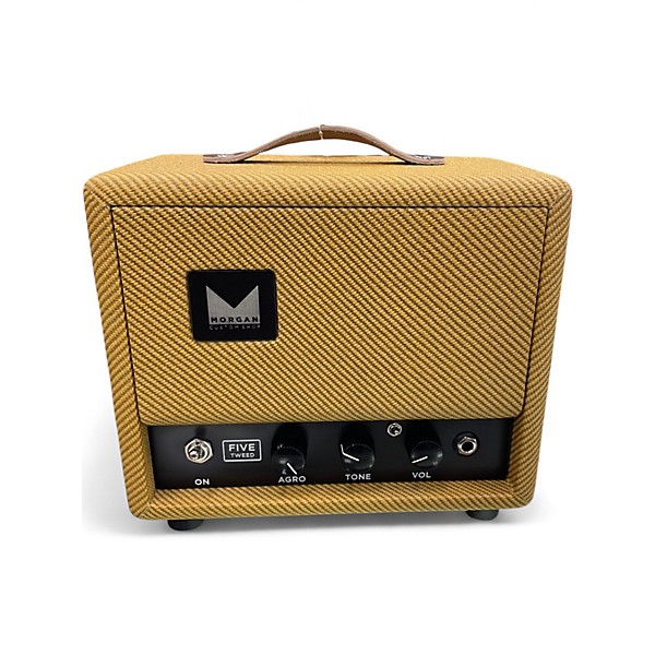 Used Morgan Custom Shop 5 Tweed Tube Guitar Amp Head
