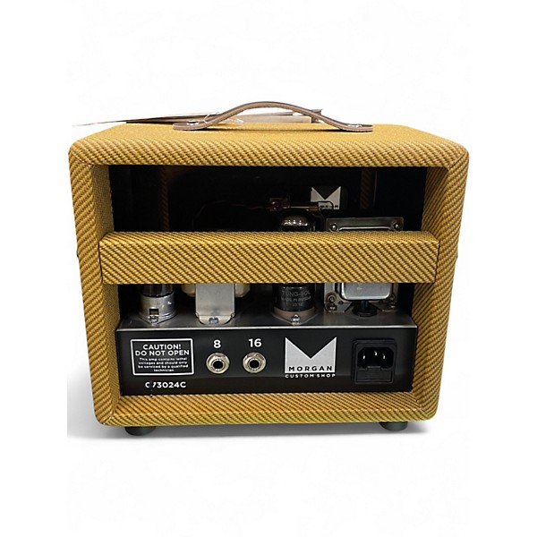 Used Morgan Custom Shop 5 Tweed Tube Guitar Amp Head