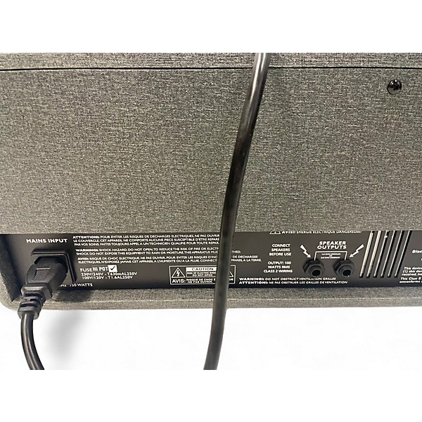 Used Blackstar SILVERLINE DELUXE Solid State Guitar Amp Head