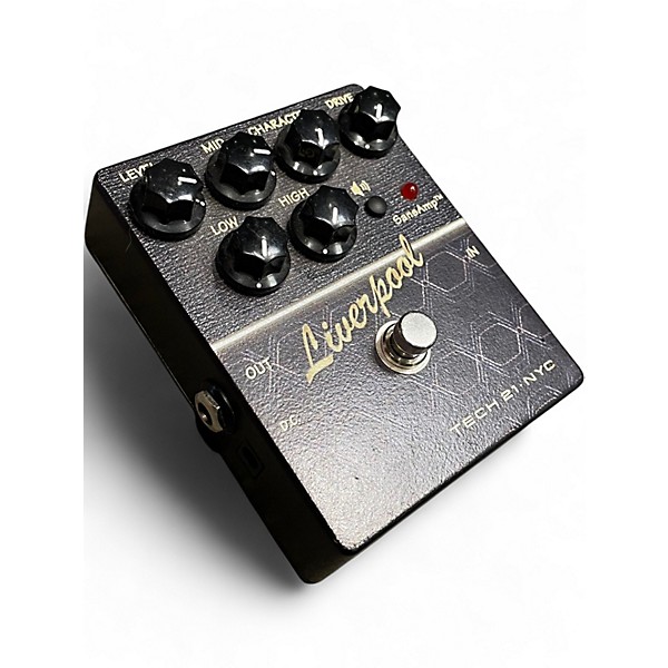 Used Tech 21 CSLIVV2 Sansamp Liverpool Distortion Effect Pedal