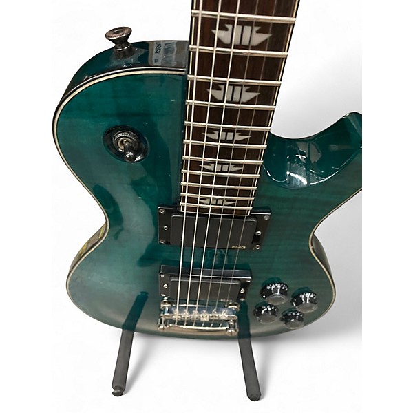 Used Charvel Desolation Single Cutaway 1 Emerald Green Solid Body Electric Guitar