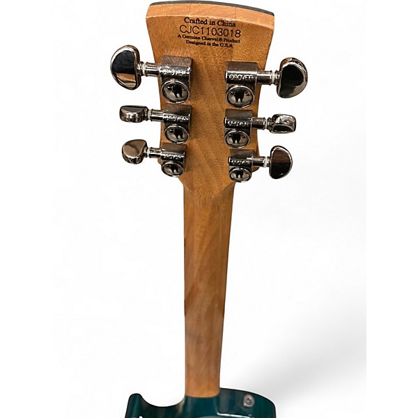 Used Charvel Desolation Single Cutaway 1 Emerald Green Solid Body Electric Guitar