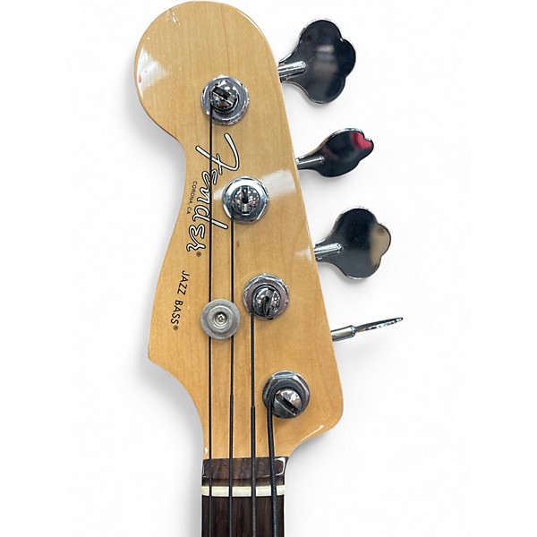 Used Fender American Standard Jazz Bass 2 Color Sunburst Electric Bass Guitar