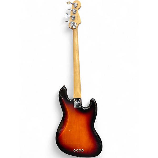 Used Fender American Standard Jazz Bass 2 Color Sunburst Electric Bass Guitar