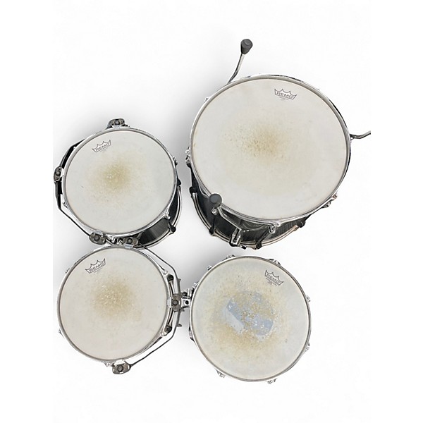 Used TAMA 5 Piece Rockstar Chrome Silver Drum Kit