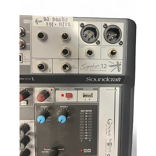 Used Soundcraft Signature 12 Unpowered Mixer