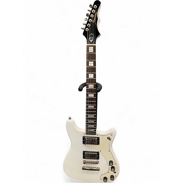 Used Epiphone Wilshire White Solid Body Electric Guitar