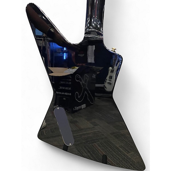 Used Epiphone Explorer Black Solid Body Electric Guitar