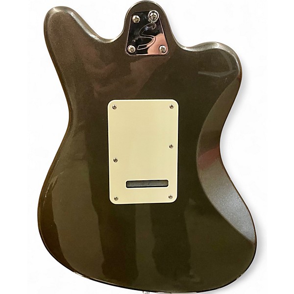 Used Squier paranormal super-sonic Charcoal Solid Body Electric Guitar