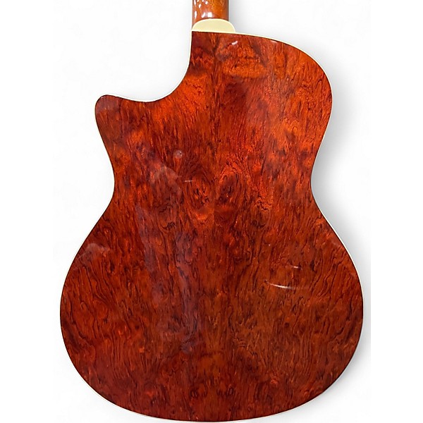 Used Dean exotica bb Natural Acoustic Electric Guitar