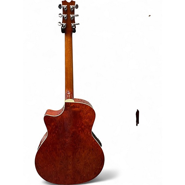 Used Dean exotica bb Natural Acoustic Electric Guitar