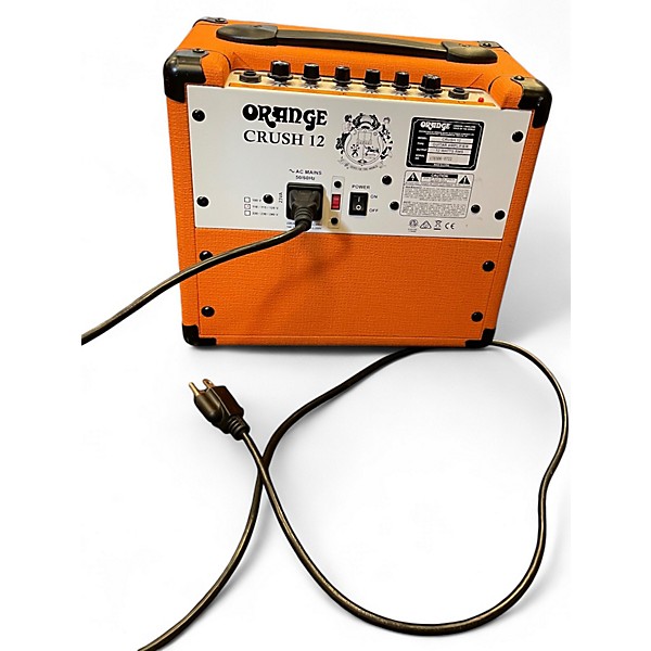 Used Orange Amplifiers Crush 12 Guitar Combo Amp